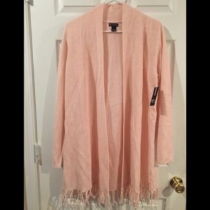 Light Pink Cardigan. New with tags
